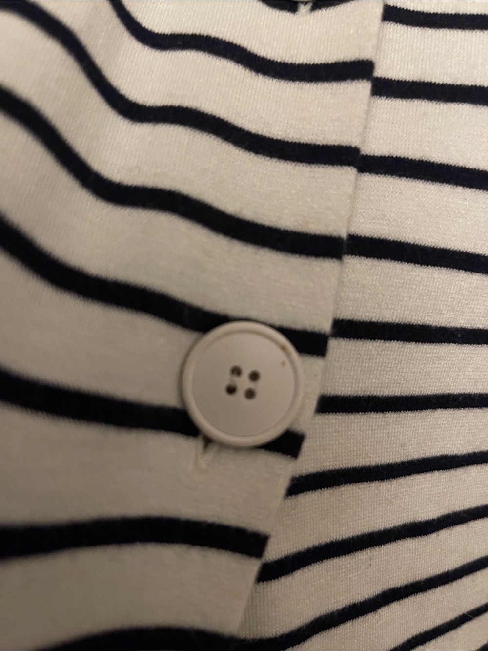 agnes b. striped polo cardigan - Picture 9 of 9